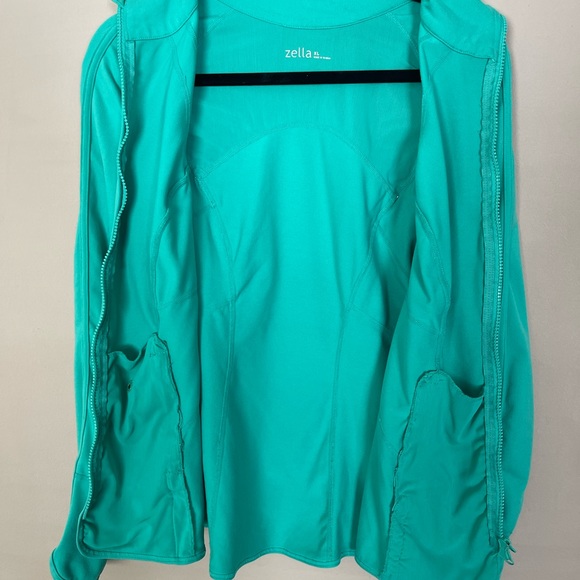 Seafoam XL Zella (Nordstrom) Track Jacket - Picture 2 of 6